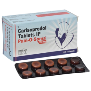 350Mg Pain-O-Soma Carisoprodol Tablets