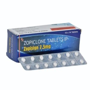 7.5mg Zopisign Zopiclone Tablets