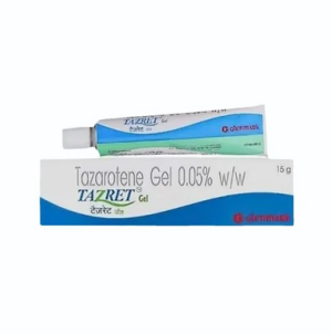 0.05% Tazret Tazarotene Gel, Packaging Size: 15 gm